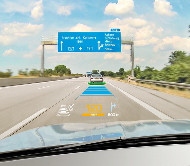 Hud automobile